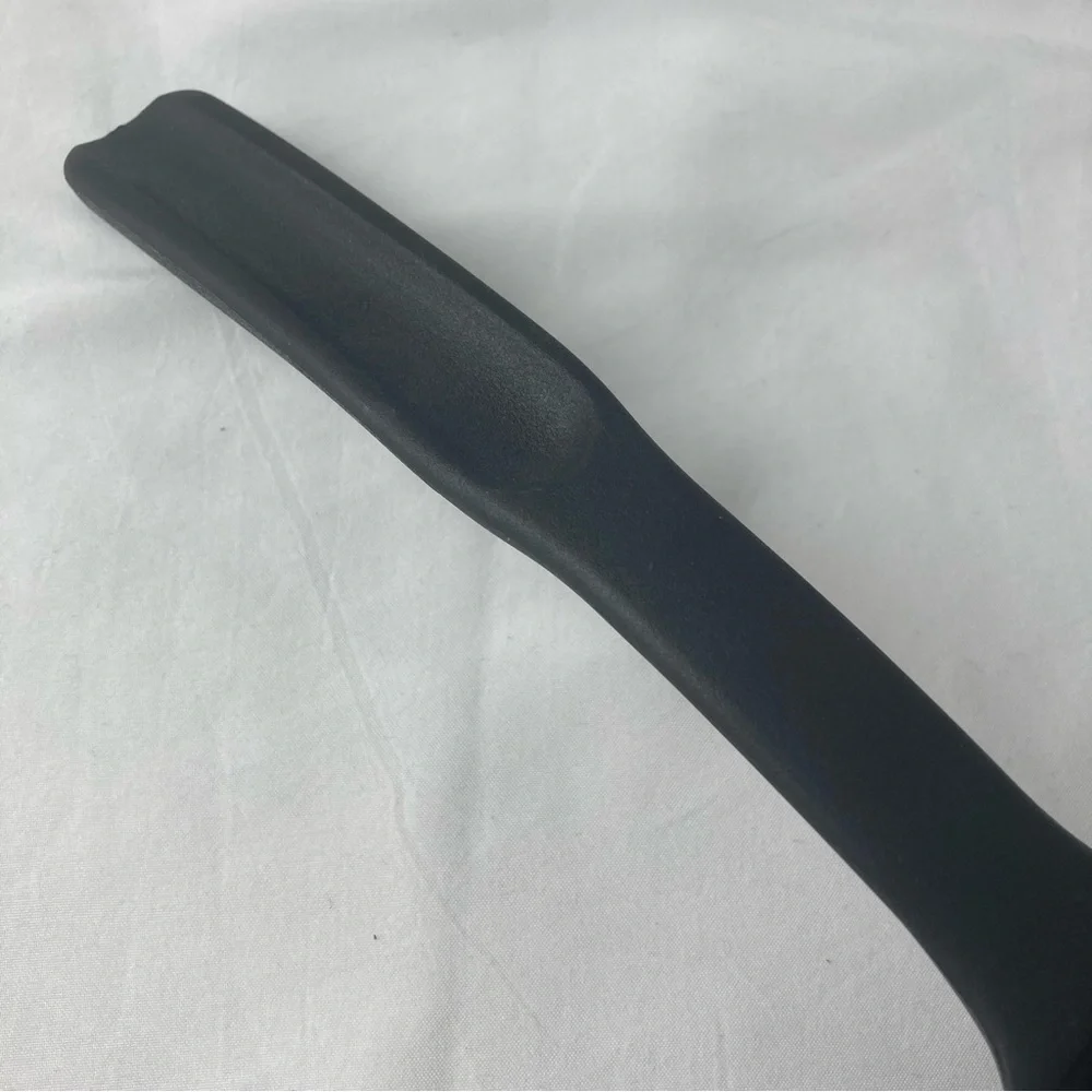 Pampered Chef Scoop 'N Drain 1622 Slotted Spoon Plastic Black Colander Retired